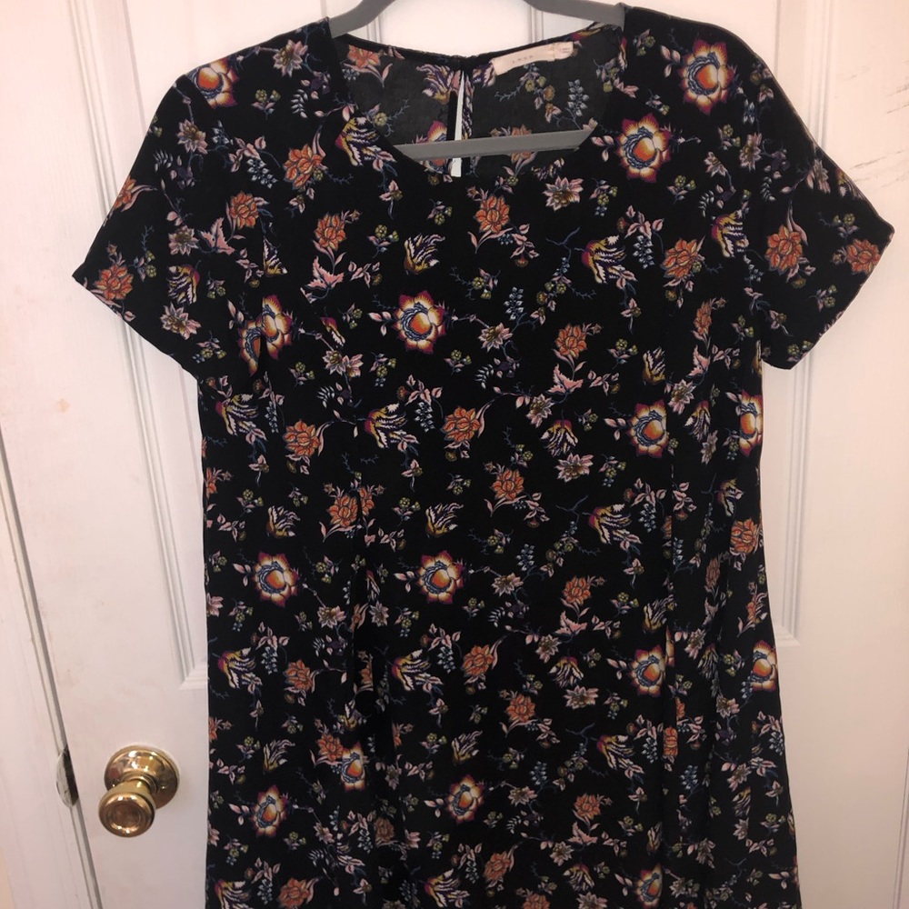 Floral swing dress
